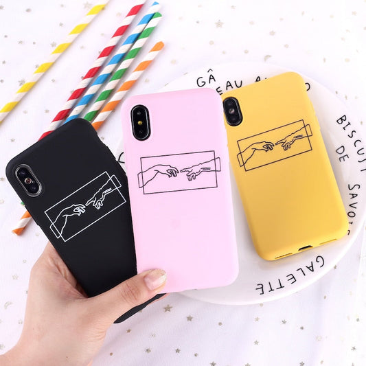 Creation of adam minimalist iPhone case
